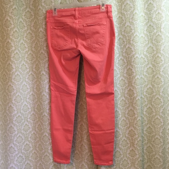 ✨HOST PICK✨ bebe hot coral skinny jeans - Picture 2 of 9